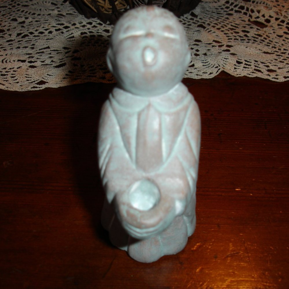 Isabel Bloom Angel - Angel Holding a Candle - Decorative Angel Signed